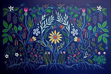 Artwork by Christi Belcourt.