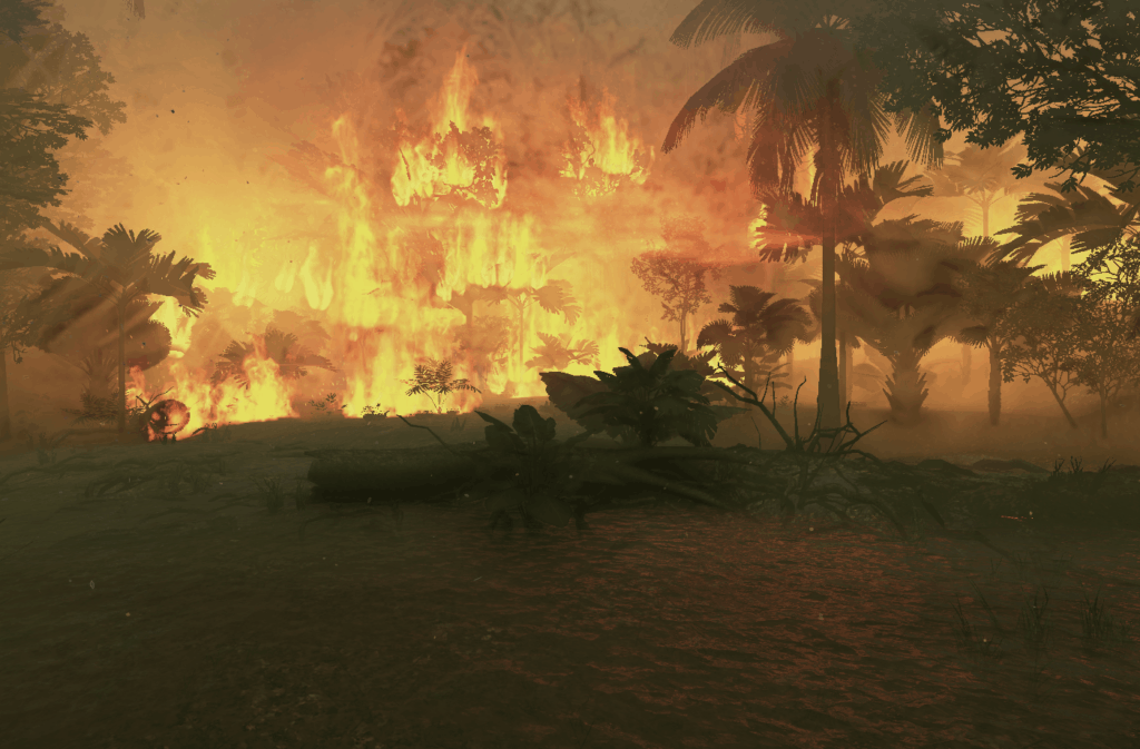 Image of fire burning