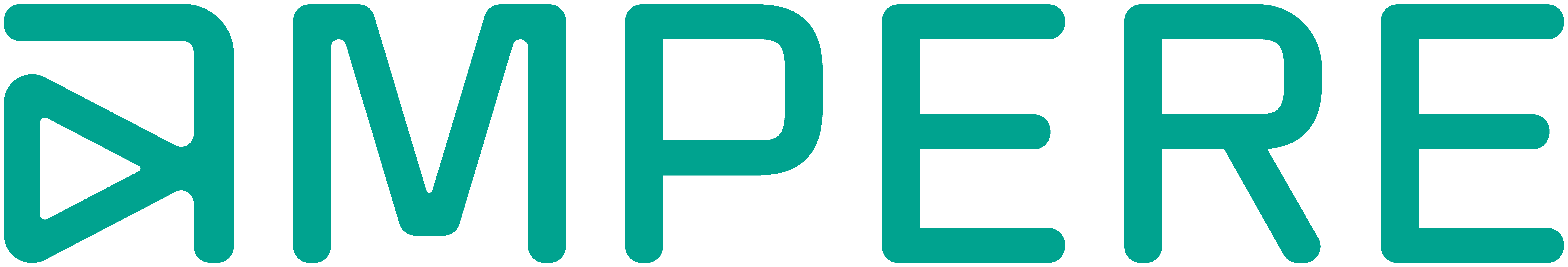 teal ampere logo