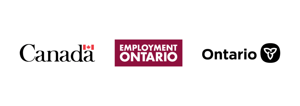 EO tri-wordmark EN COLOUR Employment Ontario Logo