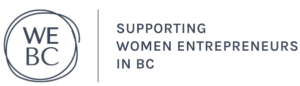 Supporting Women Entrepreneurs in BC logo.