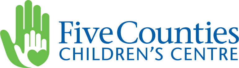 Five Counties Children's Centre logo.